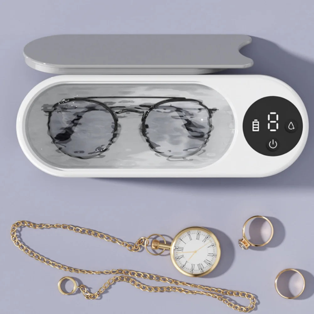AuraGleam™ - Ultrasonic Jewelry Cleaner